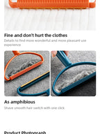 Portable Clothes Lint Roller Remover Lint Fabric Shaver， Removes Pet Hair Lint Particles From Clothes Cleaning Tool