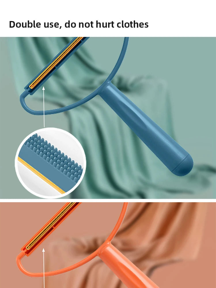 Portable Clothes Lint Roller Remover Lint Fabric Shaver， Removes Pet Hair Lint Particles From Clothes Cleaning Tool