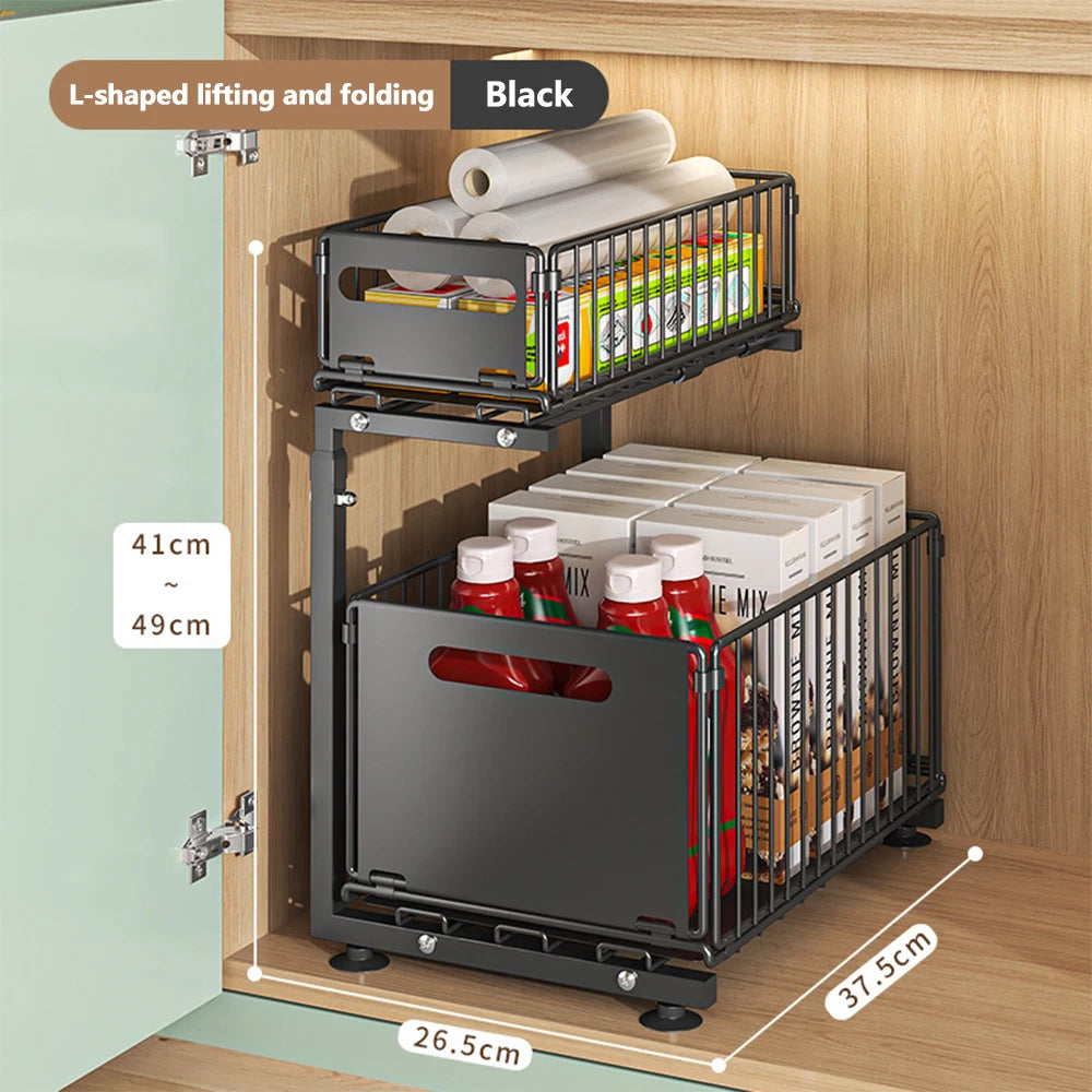 Rack Organizador Deslizante 2 Andares
