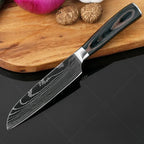 Conjunto de Facas Profissionais Damascus Chef’s Knife