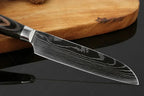 Conjunto de Facas Profissionais Damascus Chef’s Knife