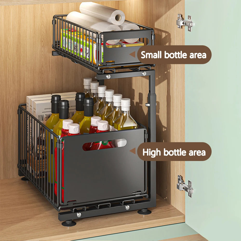 Rack Organizador Deslizante 2 Andares