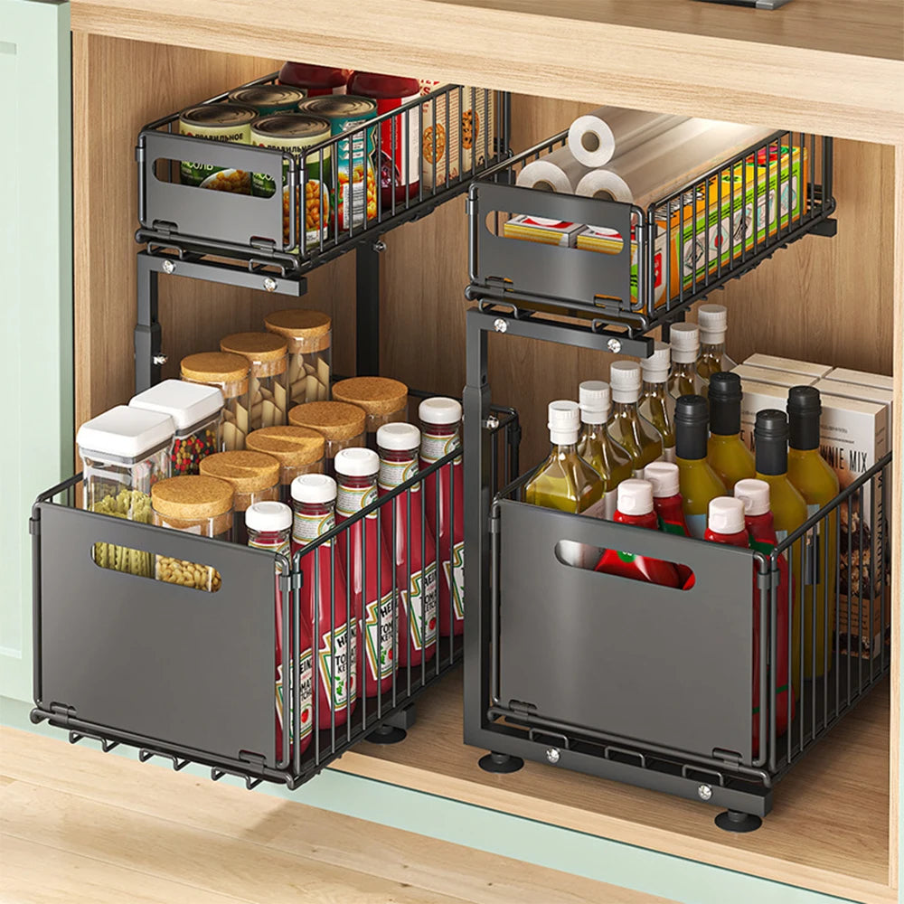 Rack Organizador Deslizante 2 Andares