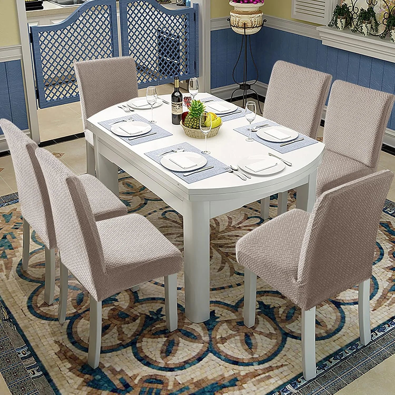 Elastic Cover For Chair Universal Size Cheap Chair Cover Big Elastic House Seat Seatch Room Chairs Covers For Home Dining