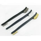 Cleaning Tool Double-end Steel Wire Brush & Nylon Pick Set Universal Hunting Gun Cleaning Kit Tactical Rifle Gu