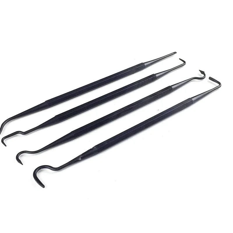Cleaning Tool Double-end Steel Wire Brush & Nylon Pick Set Universal Hunting Gun Cleaning Kit Tactical Rifle Gu