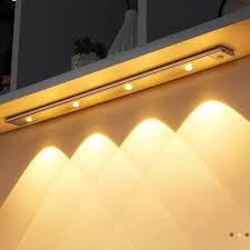 Luz Noturna LED Ultrafina com Sensor de Movimento