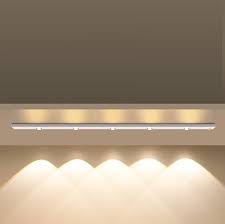 Luz Noturna LED Ultrafina com Sensor de Movimento
