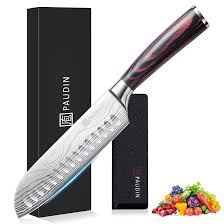 Conjunto de Facas Profissionais Damascus Chef’s Knife